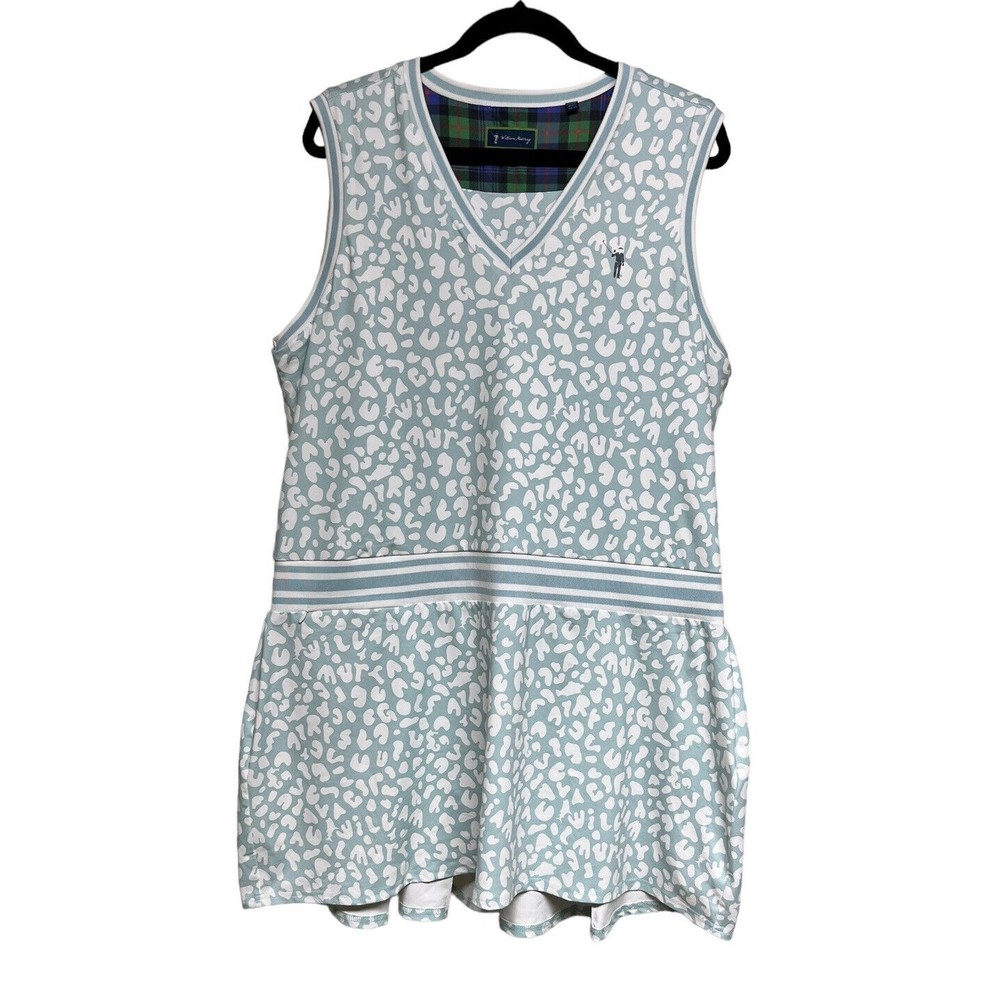 William Murray Golf Lacey Sleeveless Blue Dress For Estaban Women’s‎ Size XXL